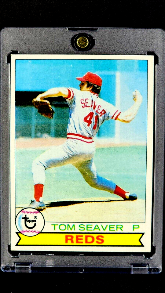 1979 Topps #100 Tom Seaver HOF Cincinnati Reds Vintage Baseball *Good Looking* - $4.24