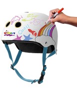 Children&#39;S Bike, Skate, And Scooter Helmet With Dry Erase. - £32.18 GBP
