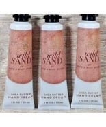 Bath &amp; Body Works WILD SAND Shea Butter Hand Cream - 3 Pack - £17.36 GBP