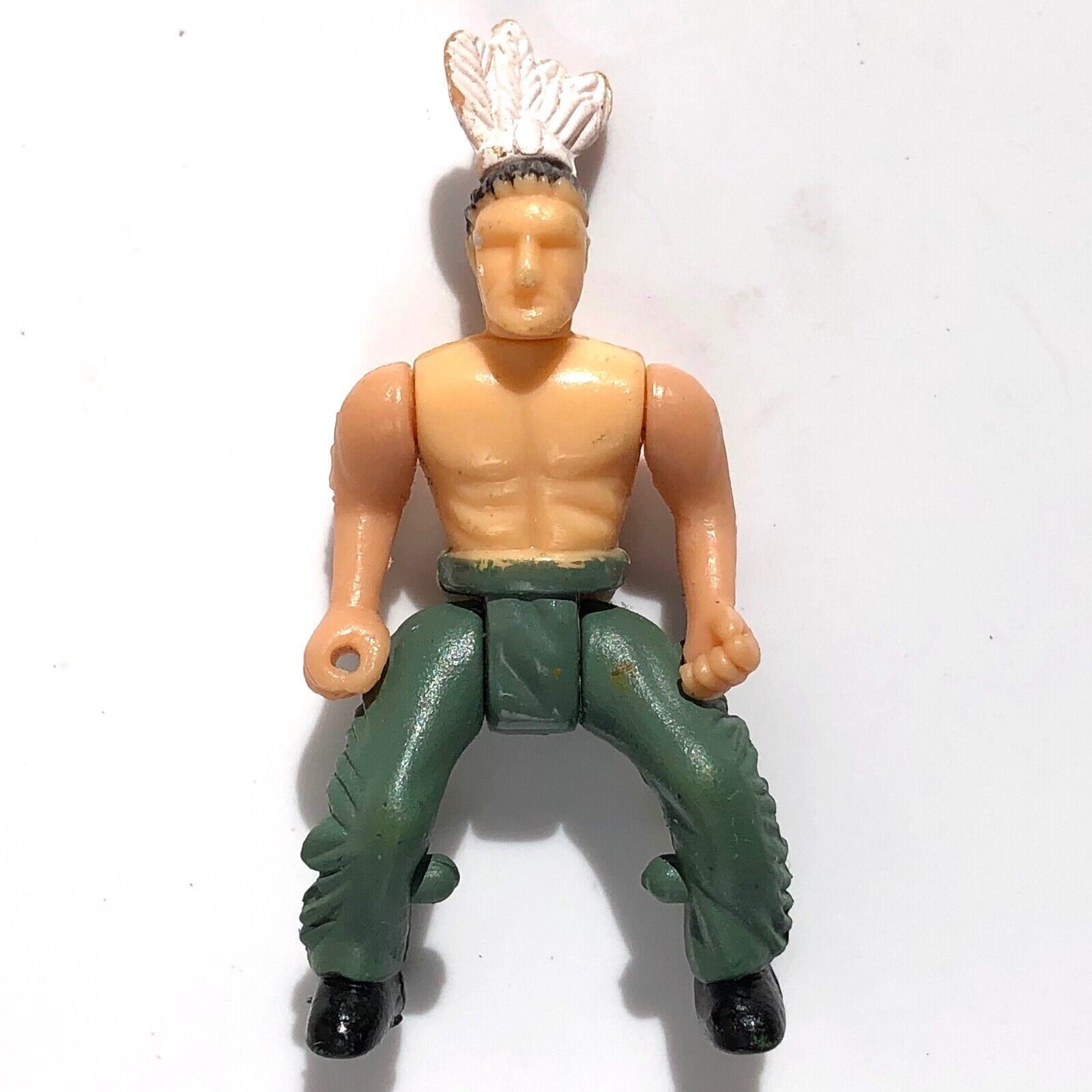 Native American Figurine from Major Western Soldier Cowboy Indian Playset vtg - $8.89