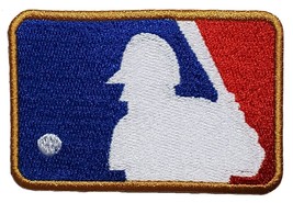 Batterman Logo World Series MLB Baseball Fully Embroidered Iron On Patch - £5.33 GBP+