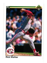 1990 Upper Deck #220 Rick Mahler Cincinnati Reds - £2.25 GBP