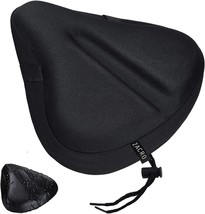 Zacro Bike Seat Cushion - Gel Padded Wide Adjustable Cover For Men, Waterproof - £31.94 GBP