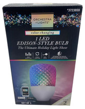 Gemmy Orchestra Of Lights Color Changing LED Edison Style Bulb Brand NEW - $25.73