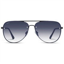 Wmp Eyewear jade sunglasses in Matte Black - size One Size - $34.65