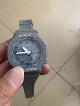 CasiOak - Custom G-SHOCK &quot;&quot;AP CLASSIC Grey&quot;&quot; - Mod Casio GA2100 - Orologio 44 mm - £117.99 GBP