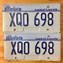 1983 United States Illinois Land of Lincoln Passenger License Plate XQ0 698 - $30.68