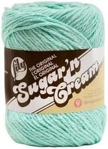 Lily Sugar n Cream Yarn - Solids SUPER Size-Beach Glass (Pack OF 6) - $1,269.76 MXN