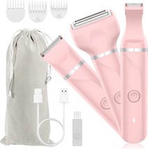 Women&#39;S Electric Razors, Wufayhd Bikini Trimmer, 3-In-1 Women&#39;S, And Underarms. - $40.98