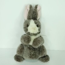 Gund Parsnip Easter Bunny Rabbit Rose Ribbon Plush 9&quot; Stuffed Animal Spring - £17.40 GBP