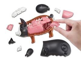 MEGAHOUSE Special Pig puzzle Yakiniku Tonkatsu 3D puzzle Japan free ship - $20.41