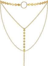 Stylish Layered Necklace - £21.81 GBP
