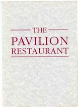 The Pavilion Restaurant Carvery &amp; A La Carte Menu The Hilton National Warwick  - £21.70 GBP