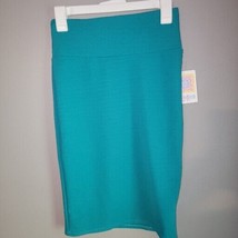 Lularoe women&#39;s size XS Teal Pencil Skirt NWT - £15.81 GBP