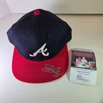 David Justice Signed Braves Wool Hat Vintage Sports Specialties JSA COA ... - $279.20 CAD