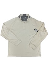 NWT Johnnie-O Men&#39;s White Griggs_SMS Quarter-Zip Size Medium JMKO10012S - $1,511.50 MXN