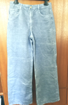 ZARA $70 SUPER SOFT! HIGH WAIST LINEN/COTTON WIDE-LEG PANTS - 8 - $1,042.31 MXN
