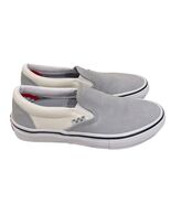 Men&#39;s Vans Skateboard Shoes Size 6 Slip On Pop Cush Gray White Checkerbo... - $522.07 MXN