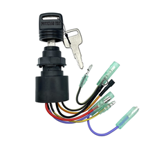 Boat Ignition Switch with Key for Mercury Mariner Outboard Motor Control... - £30.02 GBP