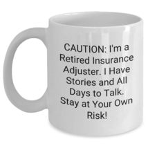 Insurance Adjuster Sarcasm Gifts for Christmas: Funny White Coffee Mug f... - £13.13 GBP+