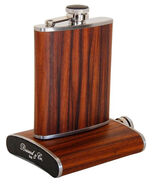 Brizard  Flask 8 oz. Rosewood  Made in USA NIB - $2,732.18 MXN