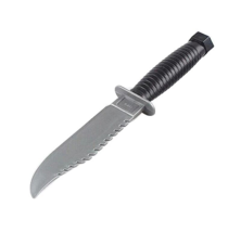 Rubbery Fake Dagger Survival Knife Toy Weapon Zombie Hunter Cosplay Costume Prop - £3.00 GBP