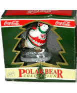Coca Cola Ice Skating Polar Bear Chirstmas Ornament Polar Bear Collectio... - $7.87