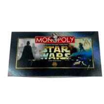 Monopoly Star Wars Trilogy Edition 1997 Complete with Pewter Player Tokens - £15.89 GBP