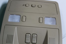 2005-2007 CADILLAC STS FRONT OVERHEAD DOMELIGHT TAN R2115 image 3