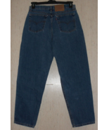 VINTAGE WOMENS Levi&#39;s 560 LOOSE FIT STRAIGHT LEG JEANS  SIZE 12 SHORT  MIS - $37.36