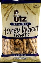 Utz Honey Wheat Braided Twist Pretzels 14 oz. Bag - $31.67+