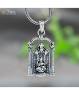 925sterling silver handmade Venkateshwara  Pendant unisex jewelry nsp1043 - $929.61 MXN+