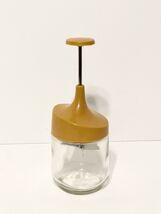 Vintage Gold Gemco Food Nut Chopper 2 Cup Stainless Steel Blades Glass Jar - €10,63 EUR