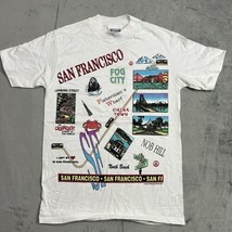 Hanes Beefy Vintage San Francisco T Shirt Small 1988 Single Stitch Winterland - $28.79