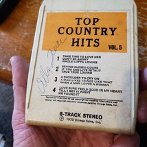 RARE 8-Track Tape Top Country Hits Vol. 5 Athena  We Found it, Don&#39;t Be Angry - £11.90 GBP