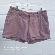 Columbia Womens  Chino Shorts Size 4 Sportswear Mauve Pink Stretch 4 Pocket Soft - £23.75 GBP