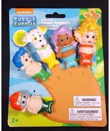 Nickelodeon Bubble Guppies vinyl finger Puppets Nonny Deema Molly Gil Pu... - $11.95