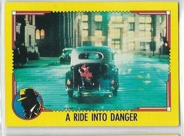 M) 1990 Topps Dick Tracy Trading Card #55 A Ride into Danger - £1.57 GBP