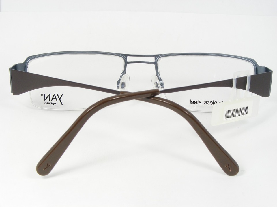 YAN by BoDe 6225 64 MAUVE BROWN EYEGLASSES GLASSES FRAME 52-19-140mm Germany Item image 3