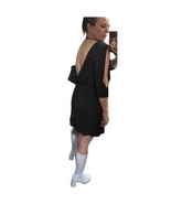 Vintage Fredericks of Hollywood Dress S/M Cocktail Backless Party Dress ... - $48.32 CAD