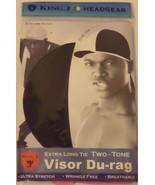 King. J Spandex Visor Dome Cap - Black &amp; Pink  # 201 by King J Silky Tex... - $13.92 CAD