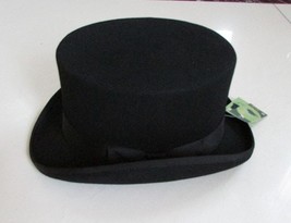 British Style Men Women  Fedora Steam Top Hat Cylinder Magician Magic Cap Good P - £75.41 GBP