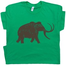 Big Woolly Mammoth T Shirt Dinosaur Shirts Cool Elephant Tee Shirts Cute Graphic - £14.20 GBP