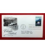 ZAYIX - 1977 Art Craft FDC #1711  Flowers - Mountains - Colorado Statehood - $2.00