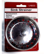 Sink Strainer-Replacement Basket with post- Lasco MPN - 03-1053 - Chrome... - $206.29 MXN