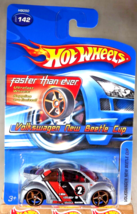 2005 Hot Wheels Faster Than Ever Collector #142 Volkswagen New Beetle Cup Gray - £9.43 GBP