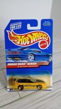 Hot Wheels &#39;96 Mustang Convertible Sugar Rush Series Yellow Butterfinger - £4.66 GBP