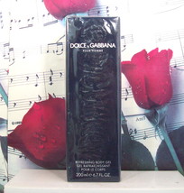 Dolce &amp; Gabbana Pour Homme 6.7 OZ. Reefreshing Body Gel - £55.03 GBP