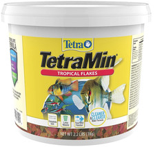 TetraMin Regular Tropical Flakes Fish Food 2.2 lb TetraMin Regular Tropical Flak - £61.47 GBP
