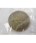 North America Hunting Club Big Game Collector Bronze Coin Whitetail Deer  - $14.87 CAD